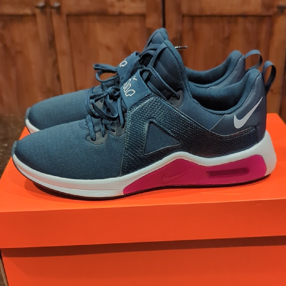 Nike Blue and Pink Sneakers